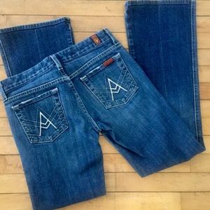 7 For All Mankind jeans size 26 boot cut A pocket